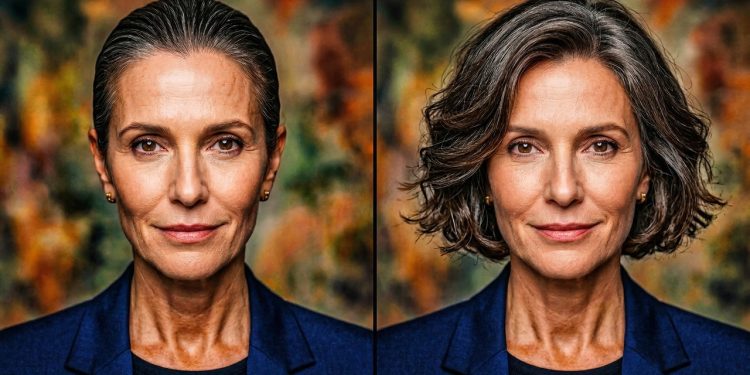 Volume alto ou cabelo colado: qual envelhece mais o rosto feminino depois dos 45 anos?