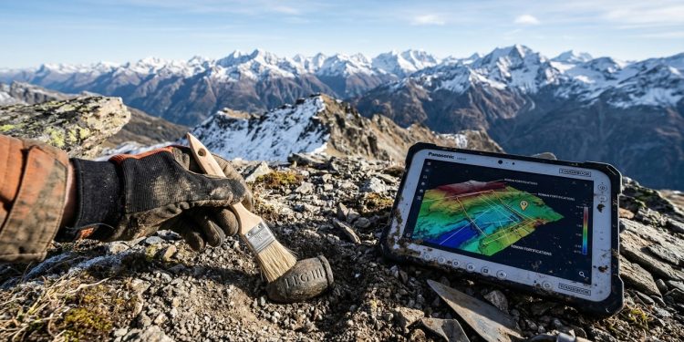 Um acampamento militar romano permaneceu oculto por 2.000 anos nos Alpes Suíços.