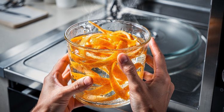 Colocar cascas de laranja no micro-ondas: para que serve e quando fazer isso?