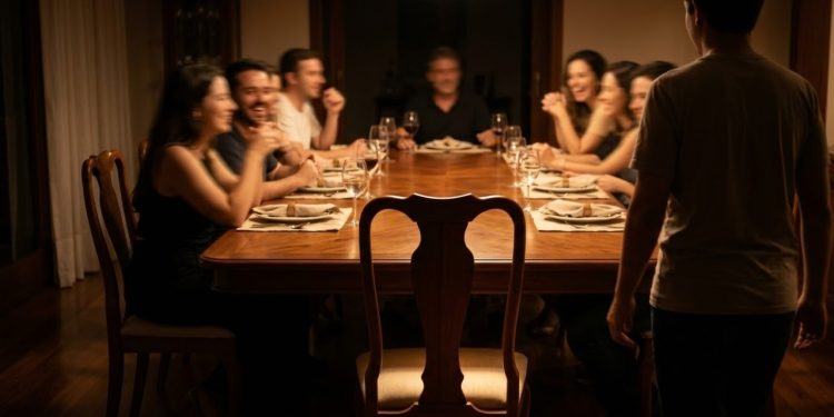 Você já notou aquela pessoa que espera todos se acomodarem para ocupar o último lugar à mesa?