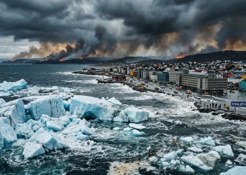 O nível do mar era 20 metros mais alto e não havia gelo no Ártico: há 3 milhões de anos, havia tanto CO2 na atmosfera quanto agora