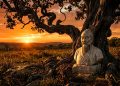 Frase de hoje de Chuang-Tzu: “A árvore torta vive muito tempo, enquanto a árvore reta vira madeira”