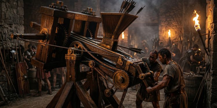 Cientistas encontraram vestígios de armamento semelhante a uma metralhadora em Pompeia