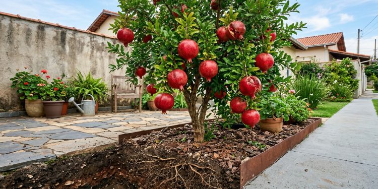 Esta é a árvore perfeita para o seu jardim, não racha o piso e dá frutos saborosos o verão todo