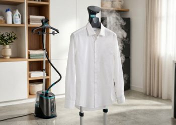 Adeus ferro de passar tradicional! Nova tecnologia passa roupa em pé em segundos