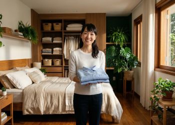 Roupas acumuladas no quarto? A regra japonesa dos 2 minutos que evita bagunça no guarda-roupa