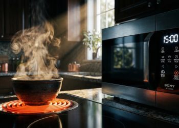 Quanto gasta usar um micro-ondas por 15 minutos todos os dias ou usar um fogão elétrico no mesmo tempo