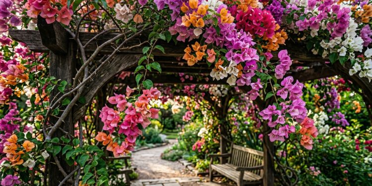A planta que pode atingir até 4 metros e florescer por meses deixando o jardim cheio de cores vibrantes