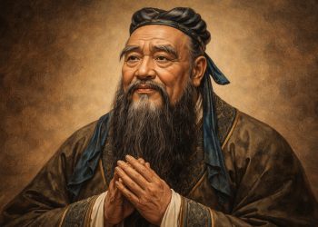 Confúcio, filósofo chinês, disse há 2.500 anos: "Uma voz alta não pode competir com uma voz clara"