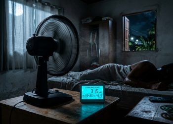 Quanto custa usar ventilador ligado todas as noites por 30 dias no verão brasileiro