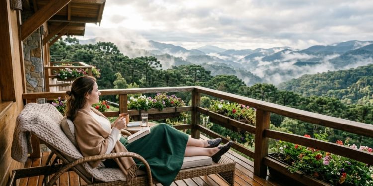 A Suíça Mineira em Minas Gerais que parece um vilarejo europeu cercado por montanhas e frio de serra (imagem ilustrativa)