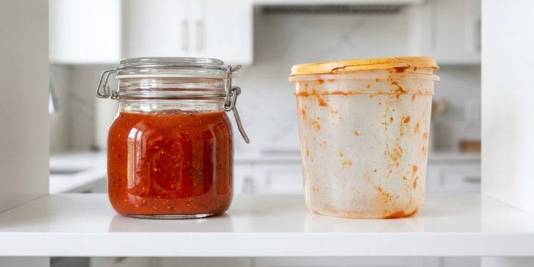 10 coisas que você nunca deve guardar em recipientes de plástico