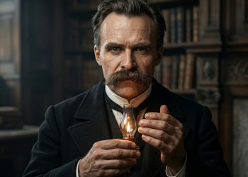 Frase do dia de Friedrich Nietzsche: “Aquele que tem um porquê para viver pode suportar quase qualquer como”