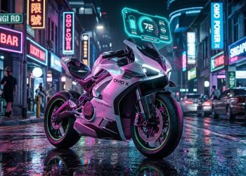 A primeira motocicleta elétrica com sistema de autoequilíbrio do mundo entra em produção
