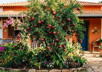 A árvore frutífera que não racha o piso e enche o seu quintal de frutas no calor