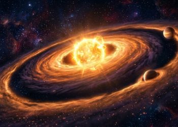 Astrônomos encontraram uma réplica do Sistema Solar em processo de formação