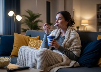 A psicologia aponta que preferir ficar em casa sozinha assistindo ao invés de uma vida social agitada reflete algo sobre a sua personalidade