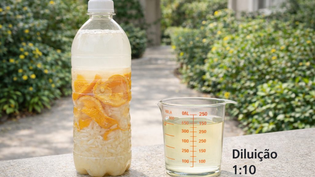 água ácida para plantas
