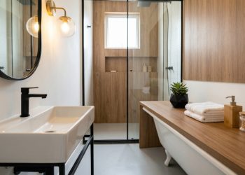 Como um “banheiro azulão” virou um espaço moderno, funcional e mais econômico