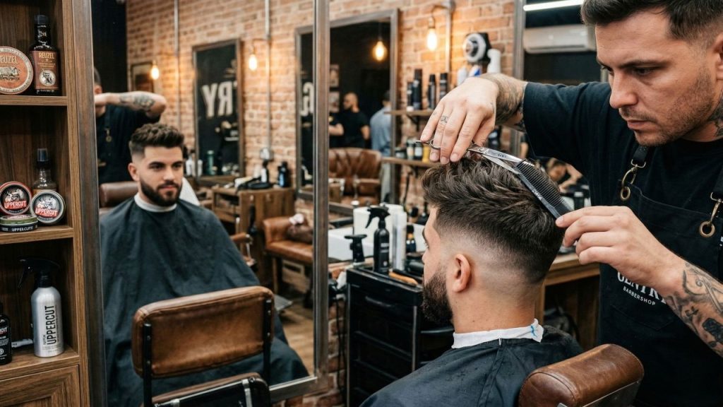 6 cortes de cabelo masculino que vão dominar as barbearias em 2026