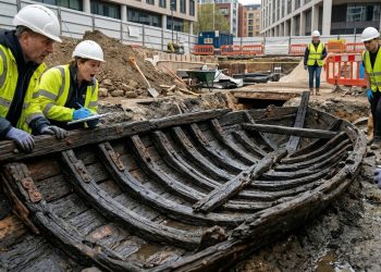Durante a execução de um trabalho, operários holandeses descobrem o casco de um barco medieval, o que redefine nosso conhecimento sobre o comércio daquela época
