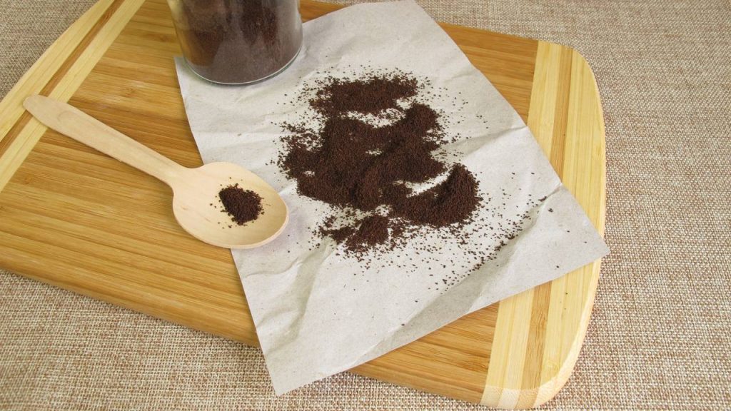 borra de café 
