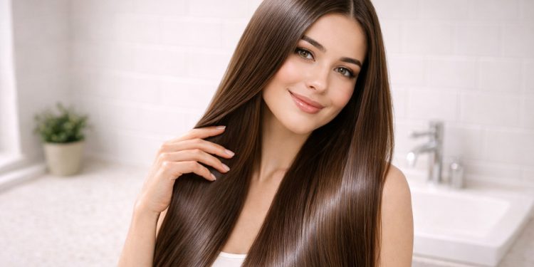 Meu cabelo ficou mais brilhante depois que comecei a usar essa máscara natural uma vez por semana