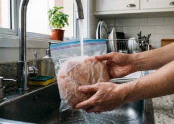 Os métodos mais rápidos e seguros para descongelar alimentos