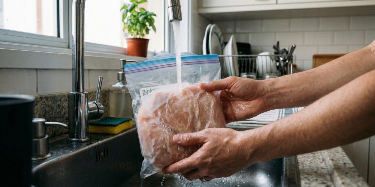 Os métodos mais rápidos e seguros para descongelar alimentos