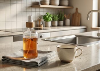 Misturar chá preto com vinagre: para que serve e por que é recomendado para a limpeza da cozinha