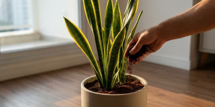 O cultivo da espada-de-são-jorge dentro de apartamentos exige a aplicação pontual de nutrientes orgânicos baratos