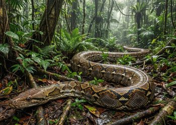 A cobra mais comprida do mundo foi encontrada na Indonésia: veja como ela é e quanto pesa a detentora do recorde