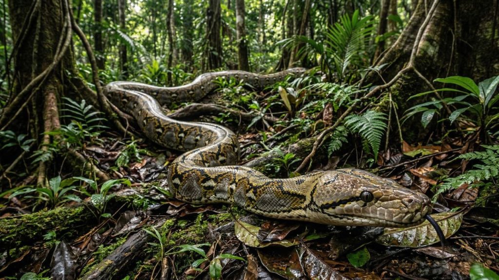 A cobra mais comprida do mundo foi encontrada na Indonésia: veja como ela é e quanto pesa a detentora do recorde