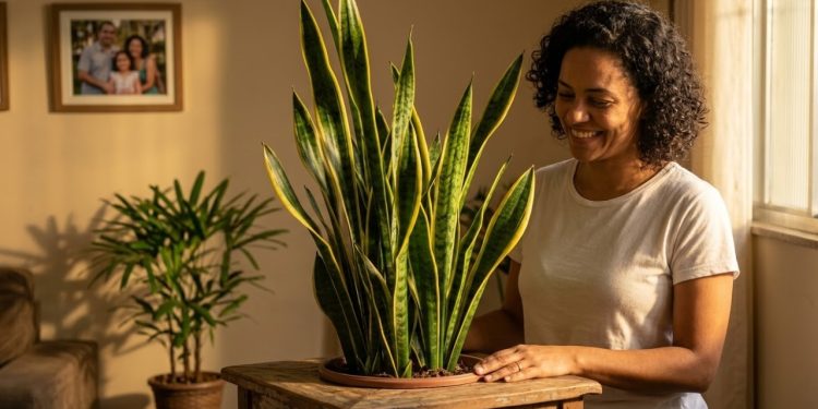 A língua-de-sogra é uma das plantas mais resistentes para cultivar em casa, mas ela pode crescer devagar se alguns pontos básicos forem ignorados