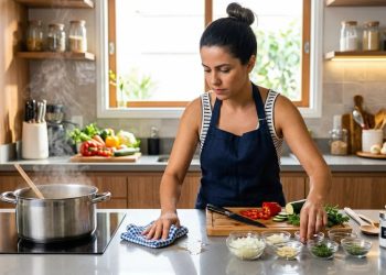 As 8 características ocultas das pessoas que limpam a cozinha enquanto preparam as refeições, segundo a psicologia