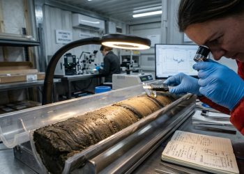 Cientistas perfuram 523 metros sob o gelo da Antártida e recuperam registro geológico de 23 milhões de anos