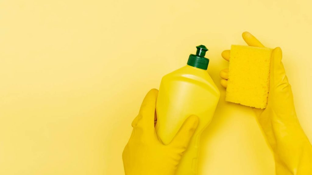 detergente com suco de limão 