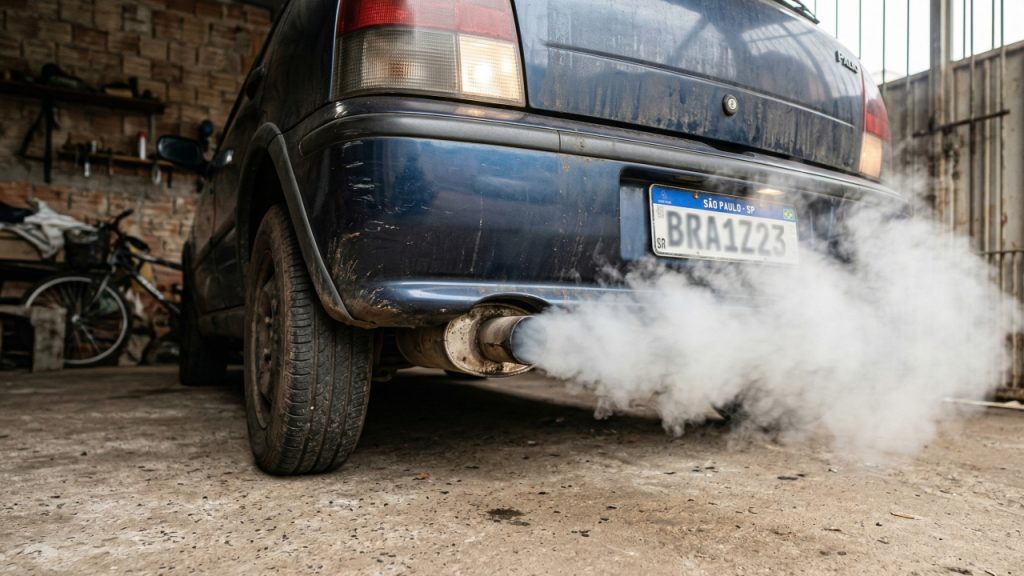 A fumaça do carro muda de cor e pode avisar falhas no motor antes de uma pane maior