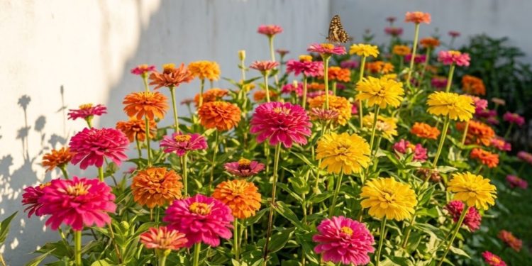Embora o girassol seja popular nos quintais brasileiros, escolher uma flor de ciclo longo e baixa manutenção, como a zínia, o cosmos ou o cravo-de-defunto, garante muito mais cor ao longo do ano