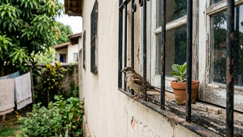 O que significa quando os pássaros vão constantemente a uma casa?
