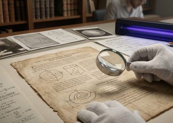 Uma brincadeira leva à solução do mistério... O manuscrito perdido de Arquimedes retorna após dois mil anos