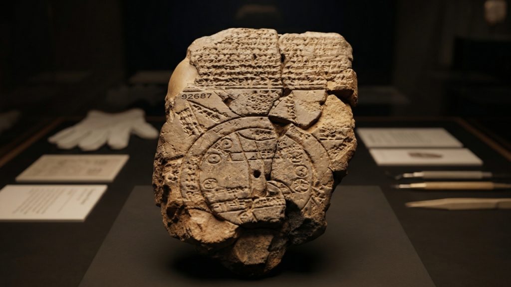 Um disco de argila de 3.600 anos pode ser o mapa mais antigo do mundo já encontrado