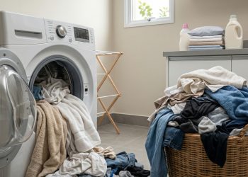 Quanto gasta deixar a máquina de lavar funcionando várias vezes por semana ou lavar roupas à mão no mesmo período