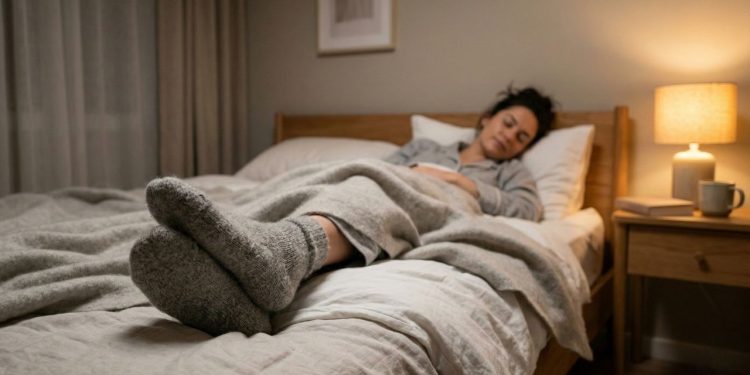 Por que algumas pessoas só conseguem dormir com meias