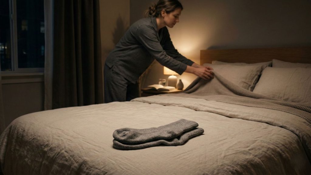 Por que algumas pessoas só conseguem dormir com meias