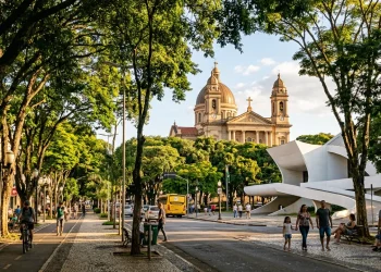 Essa cidade do interior com basílica inspirada em Roma figura entre as melhores do Brasil em qualidade de vida