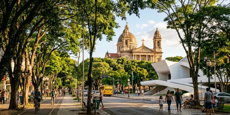 Essa cidade do interior com basílica inspirada em Roma figura entre as melhores do Brasil em qualidade de vida