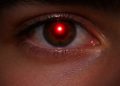 O que significa quando nossos olhos ficam vermelhos quando tiramos uma foto?