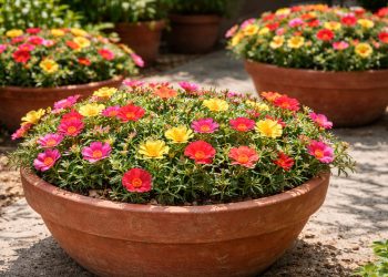 Esqueça plantas que morrem no sol forte: essa espécie cresce fácil, enche o quintal de cor e aguenta calor sem murchar