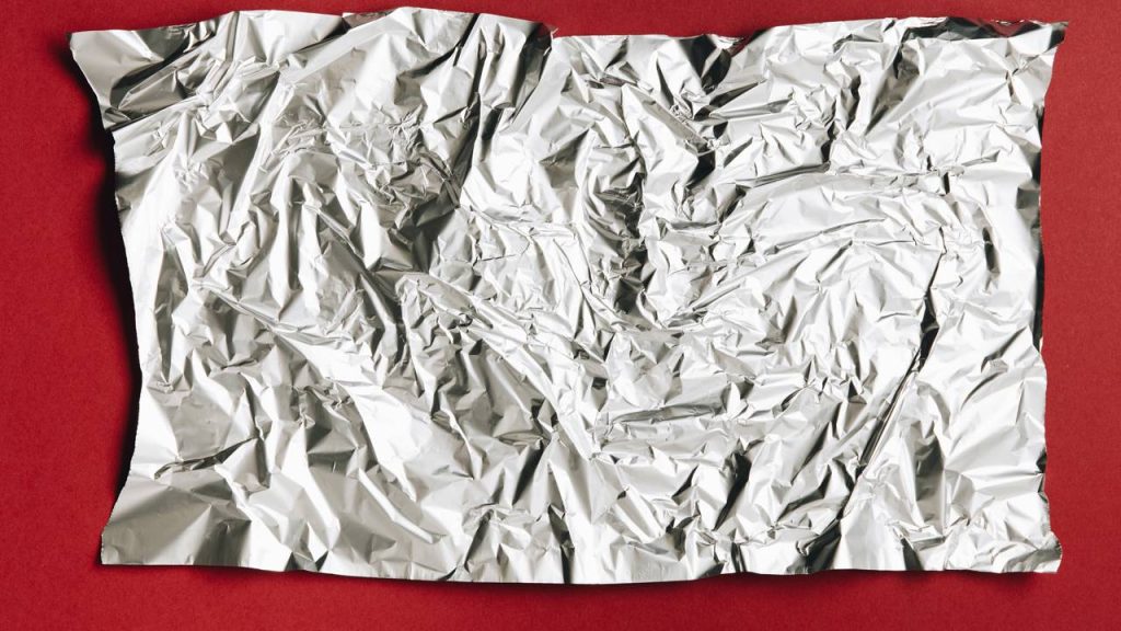 papel alumínio
